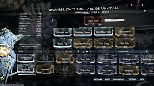Can You Rate My Excalibur Umbra Sword Build Players Helping Players Warframe Forums (hd) warframe excalibur umbra 2020, without comments. my excalibur umbra sword build