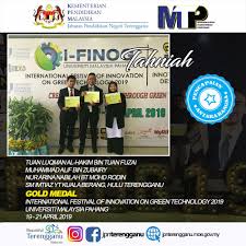 Bangunan yayasan, jalan sultan ismail, 20200 kuala terengganu, terengganu darul iman. Kpm V Twitter Tahniah Pelajar Pelajar Sm Imtiaz Kuala Berang Hulu Terengganu Pingat Emas International Festival Of Innovation On Green Technology 2019 Https T Co Jy8bqvyxxo