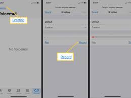 How To Record A Voicemail Greeting On Iphone