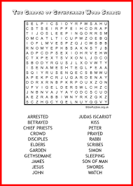 Word search free printable bible puzzles for adults. Garden Of Gethsemane Bible Wordsearch Puzzle Biblepuzzles Com