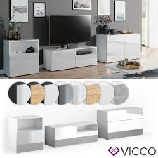 Sehr gut erhaltener wohnwand unterschrank. Vicco Wohnwand 3er Set Compo Lowboard Sideboard Schrank Regal