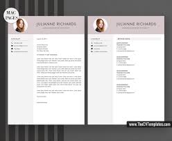 Customizing your resume to match a job description is a critical step in getting hired. For Mac Pages Modern Cv Template For Job Application Cover Letter Professional Resume Design Editable Resume Creative Resume Teacher Resume 1 Page 2 Page 3 Page Resume Instant Download Thecvtemplates Com
