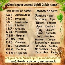 Animal Spirit Guides Power Animal How To Identify Your Power Animal Funny Name Generator Funny Names Names
