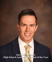Jared Christensen is our Utah High School Assistant Principal of the Year.  Jared is the AP at Delta High School in Millard School District.  Congratulations to Jared! #inspiregreatness