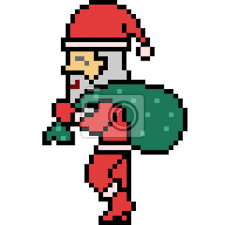 A site to see pixelated beauty. Vecteur Pixel Art Noel Ours Papier Peint Papiers Peints Noel Pixel Polaire Myloview Fr