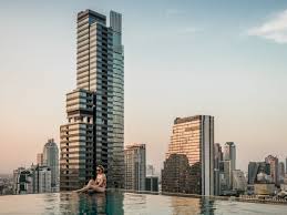 Infinity Pool Akaaza Amara Bangkok Sky Bar Bangkok Hotel Rooftop Bar Bangkok