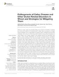Pdf Pathogenesis Of Celiac Disease And Other Gluten Related Disorders In Wheat And Strategies For Mitigating Them