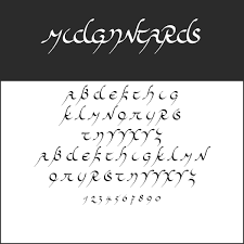 Much that once was is lost. Lord Of The Ring Fonts Straight From Middle Earth Free