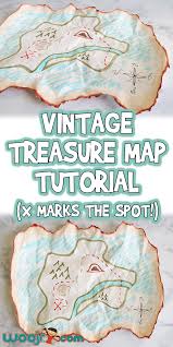 X marks the spot is a quest that was released on 7 february 2019. Vintage Treasure Map Craft Tutorial X Marks The Spot Woo Jr Kids Activities