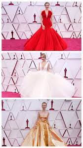 The theme ties everything together. Oscars 2021 Best Red Carpet Looks Times Of India