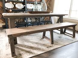 Diy Fancy V Dining Table Dining Room Bench Seating Dining Room Bench Dining Table With Bench