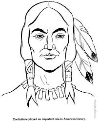 Upon christopher columbus' arrival to america, he mistakenly thought he these thanksgiving coloring pages will keep kids busy 'til turkey time. Native Americans At Thanksgiving Coloring Pages Coloring Home