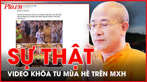 Kết quả xác minh video khoá tu mùa hè tại chùa Ba Vàng đang xôn xao mạng xã  hội