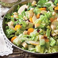 Romaine Holiday Salad Paula Deen Magazine Recipe Vegetarian Salad Recipes Salad Recipes Healthy Vegetarian Pear Salad Recipes