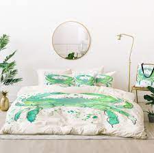 Maybe you would like to learn more about one of these? Coastal Bed In A Bag Seafoam Green Crab Bedding Set Laura Trevey
