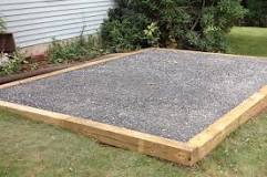 Can you use 2x4s for a shed foundation?