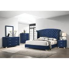 Cherry wood king bedroom set. Bedroom Sets Overstock Aria Contemporary 4 Piece White Wood Bedroom Set Queen Home Kitchen