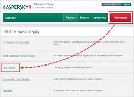 How To Generate An Ios Mdm Apns Certificate For Kaspersky Security 10 For Mobile