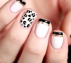 En animal print va excelente con tonos más brillantes como el. Unas Nails Francesita Y Animal Print Unas Decoradas Animales Unas Decoradas Manicura De Unas
