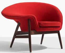 Hans Olsen Lounge Chair 1956 Verner Birksholm Denmark Chair Tub Chair Furniture