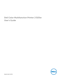 You may want to check out more software, such as line 6 monkey or dockware. Dell Color Multifunction Printer E525w User S Guide