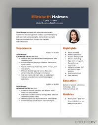 It combines the reverse chronological and functional cv formats, placing equal emphasis on both skills and experience. Cv Resume Templates Examples Doc Word Download