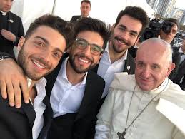 The baritone gianluca ginoble, and two tenors, piero barone and ignazio boschetto.having won the sanremo music festival 2015. Gianluca Il Volo Gianginoble Twitter Man Photo Singer Volo
