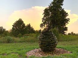 Seed Sculpture Designed Using Golden Mean Proportions Gardendesign Rhythm Pattern Habitatgarden Pollinators Fibon Habitat Garden Garden Design Seed Pods