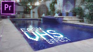 Should i modify frame rate of all clips to a common frame rate of the sequence? Easiest Instant Vhs Effect Look In Adobe Premiere Pro No Plugin Needed Tutorial How To Youtube
