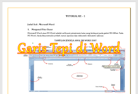 Bagaimana cara menampilkan text boundaries atau garis tepi margin dokumen microsoft office word? Cara Membuat Garis Tepi Di Word Sesuai Margin Agar Rapi Semutimut Tutorial Hp Dan Komputer Terbaik