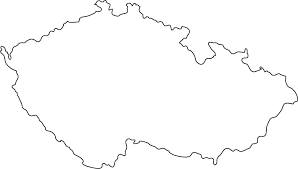 Czech Republic Outline Map Map Tattoos Map Outline Czech Republic