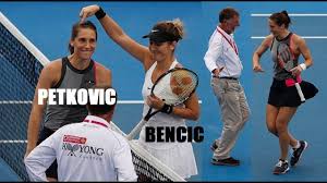 Belinda bencic is a swiss professional tennis player. Petkovic Vs Bencic European Tennis Players Dancing Their Way Into The 2018 Australian Open Youtube