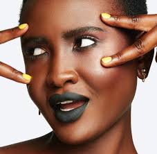 Black Lipstick Makeup Look