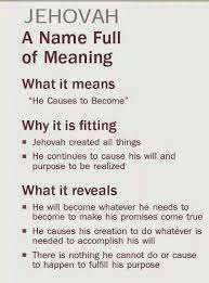The Meaning Of His Name Jehovah Witness Quotes Jehovah Quotes Jehovah