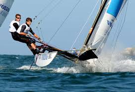 The hobie 16 sails well in all conditions but excells in breezy and wavy conditions. Hobie 16 Classes Equipment World Sailing