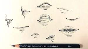 رسم فم الأنمي how to draw anime mouth youtube