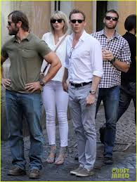 The actor dated the musician for three months in 2016, and their relationship caused a media frenzy. Taylor Swift Tom Hiddleston Tour Rome In A Helicopter Taylor Swift Tom Hiddleston Rome Helicopter 01 Photo