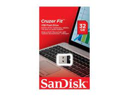 Verbatim store 'n' stay nano usb drive 32gb black (98130). Sandisk 32gb Cruzer Fit Usb 2 0 Flash Drive Sdcz33 032g G35 Newegg Com