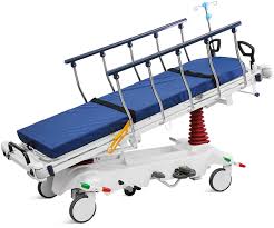 SKB041-7 Patient Transportation Trolley | Hydraulic Transfer ...