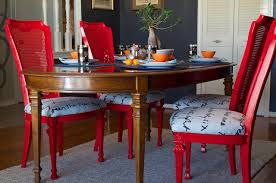 Find and save spray painting dining room chairs createfullcircle picture, resolution: Diy Ideas Spray Paint And Reupholster Your Dining Room Chairs Eclectic Dining Room Dallas By Sarah Greenman Houzz