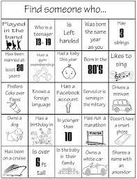 Find Someone Who Reunion Bingo Family Reunion Activities Family Reunion Planning Family Reunion Games