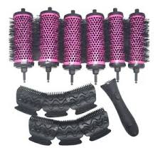 20 pieces hair styling brush roller hair curler roller hair mesh roller and 20 pieces plastic roller picks for women girls hair styling (2.5 x 1.4 inch, black) 3.9 out of 5 stars. 6pcs Set 3 Sizes Detachable Handle Hair Roller Brush With Positioning Clip N2d7 194452101368 Ebay