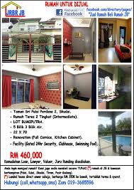 Guest bedroom dan bedroom 1 dengan luas 11 x 12 kaki. Jual Rumah Beli Rumah Jb Posts Facebook