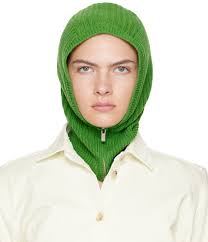 OPEN YY Beige Zip Balaclava OPEN YY