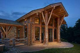 Best homes of the year. Iowa Log Timber Frame Homes By Precisioncraft