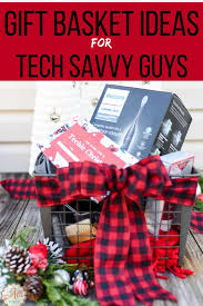 How To Create A Gift Basket For Tech Savvy Guys An Alli Event Gifts For Techies Gifts Gift Baskets