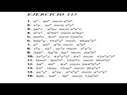 ¡entonces ya puedes descargarlo desde aquí! Algebra De Baldor Ejercicio 115 Literales Del 1 Al 15 Gatitatv Youtube