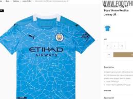 Support the citizens with official manchester city apparel from our manchester city store on fanatics. Man City 2020 21 Home Shirt Leaked On Puma Website Manchester Evening News