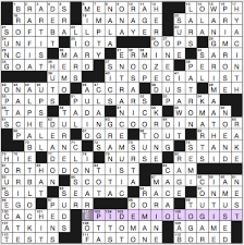 Sunday October 13 2019 Diary Of A Crossword Fiend