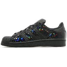 Adidas Black And White Striped Shoes Adidas Originals Superstar Shine Women S Adidas Originals Superstar Striped Shoes Shiny Shoes